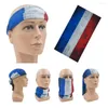 Halsdukar Frankrike flagga huvudbonader unisex sommar buff bandana utomhus cykling ansiktsmask tubular magi halsduk dammtät nacke gaiter snood frf1