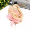 Other Event Party Supplies 20Pcs Baby Shower Decorations Gifts For Guests Mini Woven Flower Basket Chocolate Candy Box Birthday Kids born Favors 230510