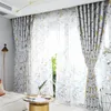 Curtain Curtains Modern Print Bird Style For Living Room Bedroom High Quality Fabric Drapes Home Decor Window Custom Cortinas