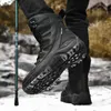 Calzado de senderismo Bege inverno ao livre caminhadas botas casal homens trekking feminino tamanho grande militar ttico para scarponi da montagna P230511