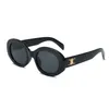 Frames Premium ins Oval Sunglasses 2023 New Fashion Girl Black Mesh Red sunglasses