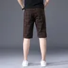 Shorts pour hommes été hommes décontracté Shorts à carreaux Stretch coton mode affaires pantalons courts mâle marque vêtements 230511