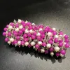 Chaînes faites à la main eau douce collier de perles Bracelet ensembles de bijoux pour femmes mode Style Weddin fête
