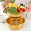 Outils de fruits et légumes 5 en 1 outil de cuisine en acier inoxydable pot de vidange hachoir à légumes coupe-légumes éplucheur à main trancheuse râpe accessoires de cuisine 230511