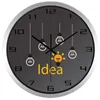 Wall Clocks Creative Idea Lamp Clock voor Workshop Office Advertising Design