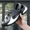 Sandals Man Hollow Out Slippers Nonslip Thick Platform Women Shoes Summer Outdoor House Couples Bathroom Soft Flats 230510