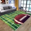 Carpets Modern Child Playground Mat Rugby Field Pattern 3D Printed For Living Room Bedroom Decor Carpet Kids Play Area Rugs1