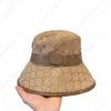 Projektanci czapka na czapkę kubełkową dla mężczyzn Woman Baseball Caps Beanie Casquettes Fisherman Buckets Hats Patchwork z wysokiej jakości