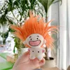 Twelve Zodiac Doll Keychain 15cm Popular Funny Missing Teeth Cotton Naked Doll Bag Pendant