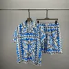 1 Summer Fashion Mens TrackSuits Spodnie na Hawajskie Plaży Set Set Designer koszulki