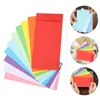 Geschenkwikkeling 120 PCS TIP Envelops geldbesparende kleurbesparingen contant gekleurd munt papier budget