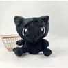 الجملة أنيمي الأسود الحيوانات الأليفة ألعاب من القطيفة ألعاب الأطفال Playmate نشاط الشركة هدية ديكور غرفة