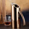 New Stainless Steel Water Pitcher Ice Guard Jar Container Drink Pot Fruit Juice Pitchers Red Wine Divider Containers BEER JAR Bar