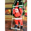 Kerstdecoraties 40 cm ladders Santa Claus Fashion Home Cute Tree Hangers Decor Gifts MFD78