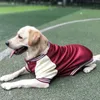 Baseball clothing pet clothing medium large dogs Golden Retriever Labrador dog clothing autumn and winter models