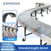 Zonesun Flexible Transportör Drivna rullar Multi Wedge V Belts Material Handling Utrustning Industriell transport ZS-FCV600