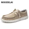 Dress Summer Canvas Comfortable Soft Breathable Men Vulcanized Slip Wear Men's Casual Flat Shoes 230509