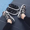 Sapatos de dedos ao ar livre Men Fashion Fashion Open Breathable Flat Trend NONSLIP SANDALS SANDALS CONFORTO E LEISURE SAPA SANDALIA 2 38 SALI