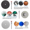 Produits de finition CMCP Outil de meuleuse électrique 141pcs Roue de polissage Disque de coupe diamant Lame de scie Bandes de sable Mini foret pour Dremel Rotary 230511