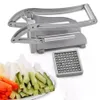 Fruit Vegetable Tools Stainless Steel French Fry Potato Cutter Slicer Chipper for Cucumber Vegetables Carrot Potato Strip Cutter Kitchen Cooking Tools 230511