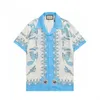 2023 NYA DESIGNER SHIRTS BEACH SHORTS MENSMODE LÖSNING BOWLING SHIRT CASUAL SHIRTS MEN Kort ärm Hawaii Dress Shirt Business #026