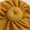 Haarschmuck 2 teile/satz Baby Hut Weiche Säuglings Kappe Donut Turban Für Kind Kopfbedeckung Kleinkind Bandanas Headwrap