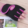 Sporthandschoenen Unisex Cycling Gloves 1 paar ideaal voor buiten sportfitness fitness gym gewichtheffen half vingerdoekhandschoenen trainingshandschoenen p230511