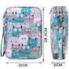 Sacs à crayons 96/192 fentes étui organisateur scolaire étui fournitures pour fille Kawaii grande capacité stylo sac mignon grand papeterie boîte Kit 230511