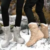 Wanderschuhe Bege inverno ao livre caminhadas botas casal homens trekking feminino tamanho grande militar ttico para scarponi da montagna P230511