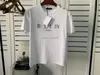 여성 남성 흰색 간단한 면화 tshirts 패션 여름 짧은 슬리브 티셔츠 디자이너 라운드 목 점퍼 탑 티스 여자 친구 인쇄 편지 2023 트렌디 한 옷