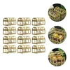 Gift Wrap 12 Pcs Pirate Candy Container Paper Wedding Favor Boxes Kids Jewelry Organizer Japanese Clear Birthday Storage Supplies