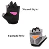 Gants de sport Demi Doigt Gel Gants De Cyclisme Hommes Femmes Respirant Anti-dérapant VTT Vélo Gants De Vélo D'été Gym Yoga Sport Entraînement Main Gants P230516 bon bon