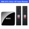 MECOOL BT Voice Remote Control Replacement Luftmus för Android TV -låda MECOOL KM6 KM3 KM1 ATV Google TV Box