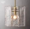 Roosterhanglampen Modern Retro LED-glas Enkele hangende lampen Glans voor keukeneiland Slaapkamer Eetkamer Halkroonluchters