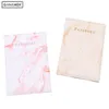 Storage Bags Fashion Women Men Passport Cover PU Leather Marble Travel Holder Ticket Document Business Credit ID Cards Wallet