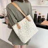 Borse da sera Fiori di pizzo Borsa a tracolla da donna Tote Canvas Borsa casual di design di grande capacità per le donne Viaggi al mare Ladies