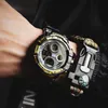豪華な時計時計自動機械式時計41mmモントレデュルクレディーリストウォッチレインボーダイヤモンドリングマウスAAA