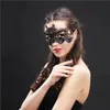 Black Lace Mask Sexig Masquerade Elegant Eye Face Eyemask Women Party Halloween Costume Cosplay Prom Dresses Carnival Ball Birthday