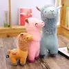 Lovely 25/35cm/45cm Alpaca Llama Plush Toy Doll Animal Stuffed Cartoon Dolls Soft Stuffed Alpacas For Kids Birthday Gifts