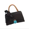Nuova tendenza alla moda design minimalista lettera borsa a clessidra borsa a tracolla singola borsa da donna
