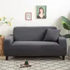Stoelbedekkingen Jacquard Sofa Cushion Cover Elastic Polar Fleece Furniture Protector verwijderbare all-inclusive stretch bank