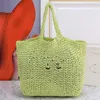 Новые лафит травяные пляжные сумки женские сумочки кошелек классические модные вышитые буквы