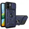 Vente Flash Coques de téléphone pour Redmi A1 + A2 + 4G 13C 13 Lite 13 Ultra Note 12 11 Pro POCO X5 5G, avec caméra coulissante, anneau de fenêtre, support de voiture, Protection robuste