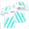 F1レーシングTシャツ夏の新しいチームと同じスタイルのカスタマイズを短袖