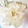 Dekorativa blommor 80 cm Pe Foam Chrysanthemum Flores Artificial Home Decoration Garden Fake Wreath Wedding Flower Wall Bakgrund