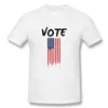 T-shirts pour hommes Vote USA Flag 2023 T-shirt basique à manches courtes Taille européenne