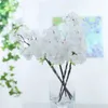 Decorative Flowers Simulated White Pink Cherry Blossom Artificial Plants Bonsai Calamus Home Party Wedding Decoration