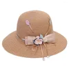 Cappelli larghi cappelli da spiaggia con cappello elastico Sun sottile sole femmina Summer Shade Bacino