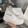 2023top Brand Men women Designer Casual Shoes Classic Do-old Dirty Shoes Mid Double height Bottom Trainers Leather Glitter Golden Quality
