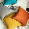 Travesseiro /tampa nórdica decorativa tampas de cores sólidas 45 sofá decorativo para fronhas de veludo da sala de estar